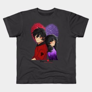 aaron aphmau :Heartfelt Harmony Kids T-Shirt